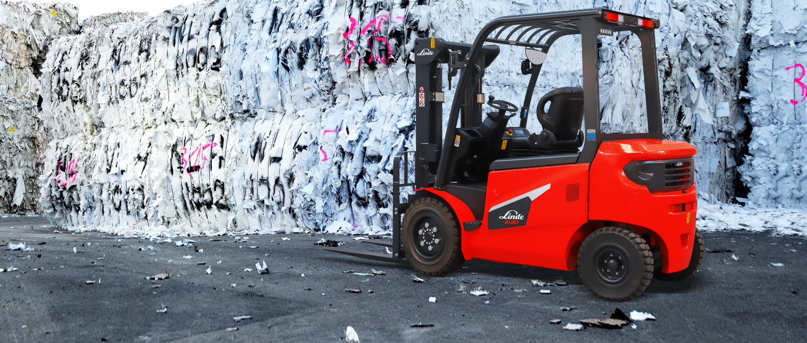 Xe nâng điện Linde