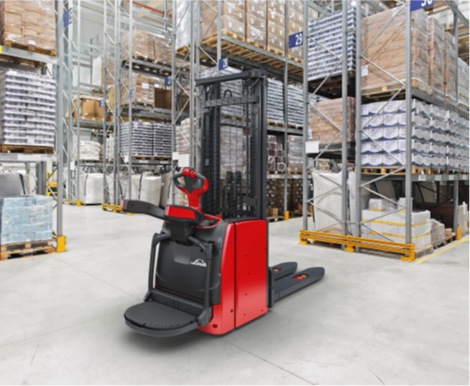 Ứng dụng thực tiễn của Xe nâng Stacker Linde L16 AP